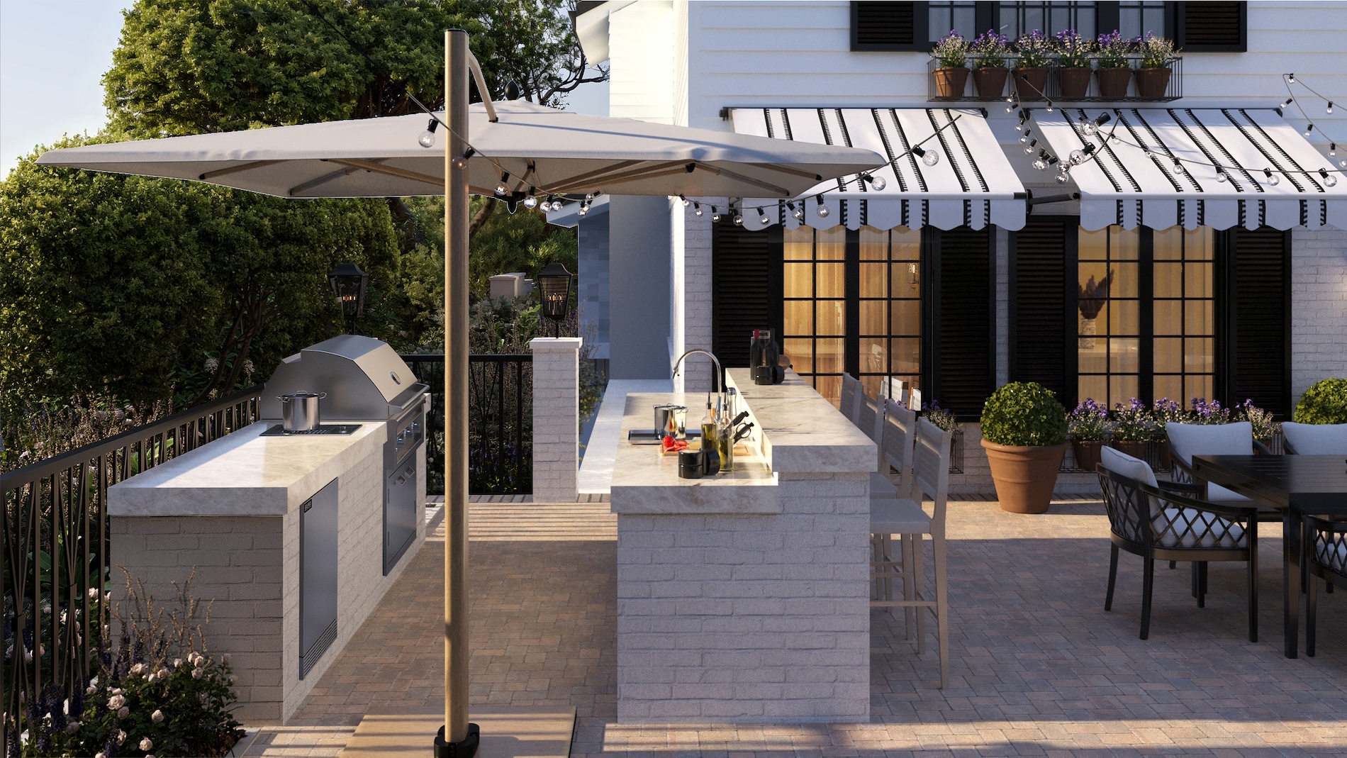 Backyard Bbq Setup Tarzana Ca