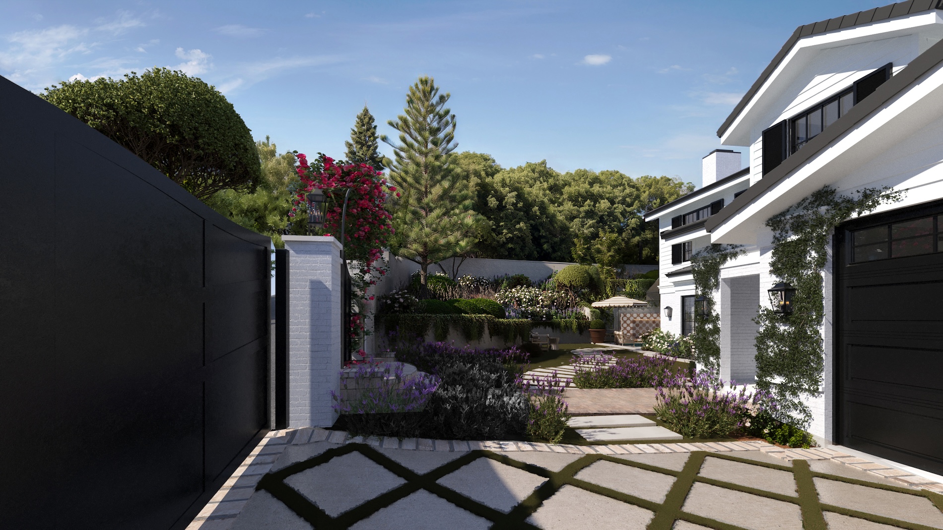 Backyard Design Tarzana Ca Studio Bral