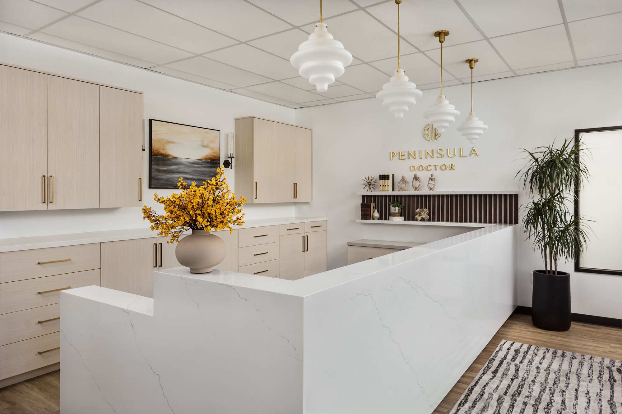 Doctors Office Interior Design Front Desk Design