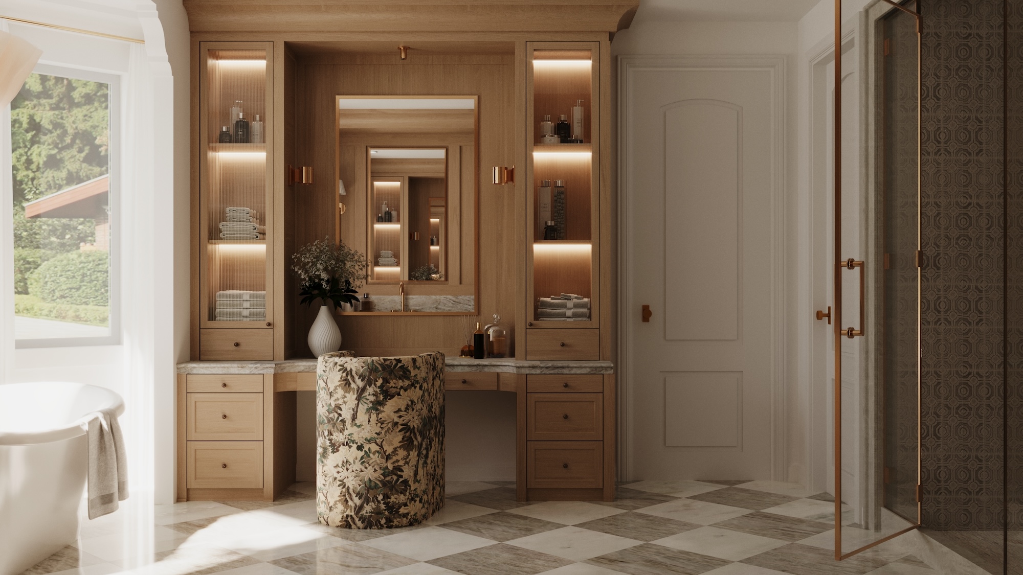 Primary Bathroom Suite Calabasas Ca