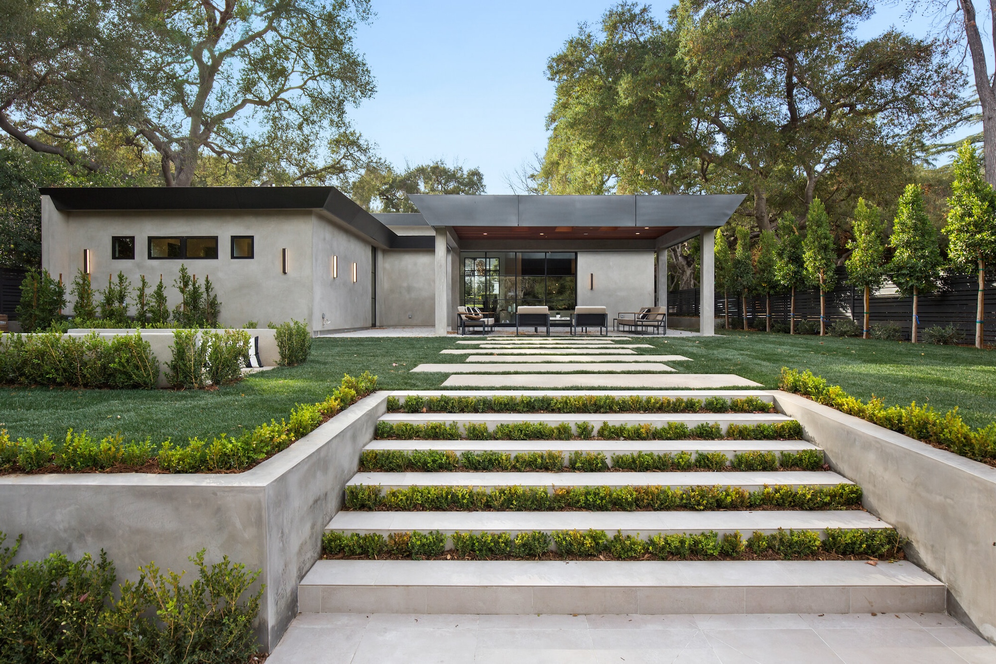 Stone Steps Exterior Design Architectural Design Studio Bral