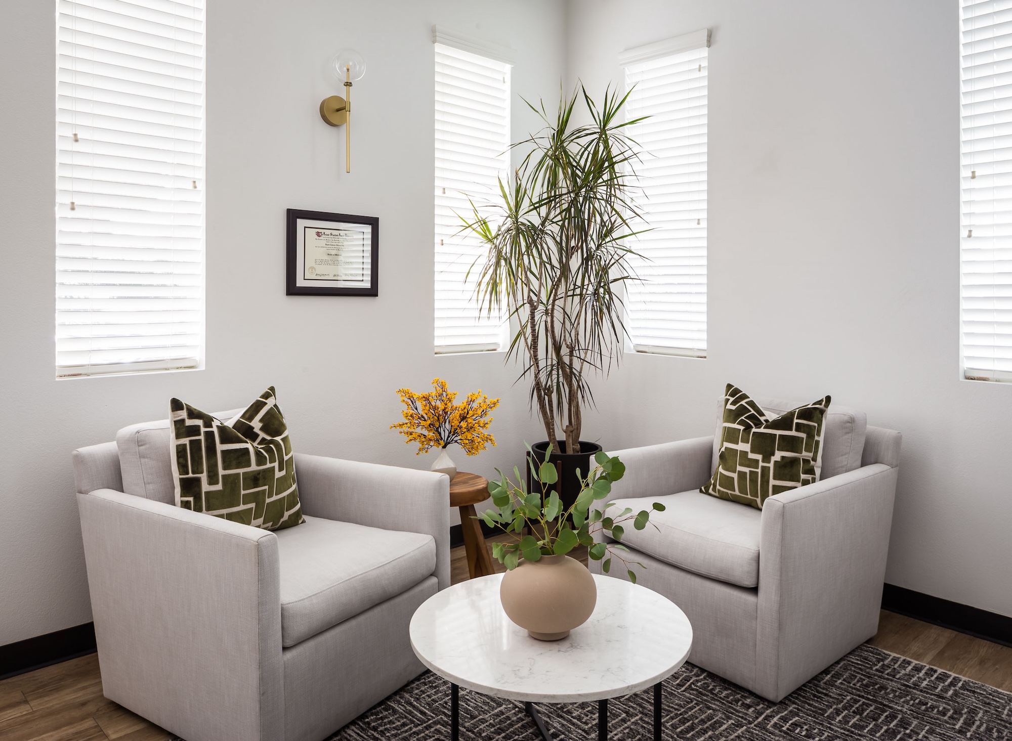 Waiting Room Furnishings Doctors Office Design