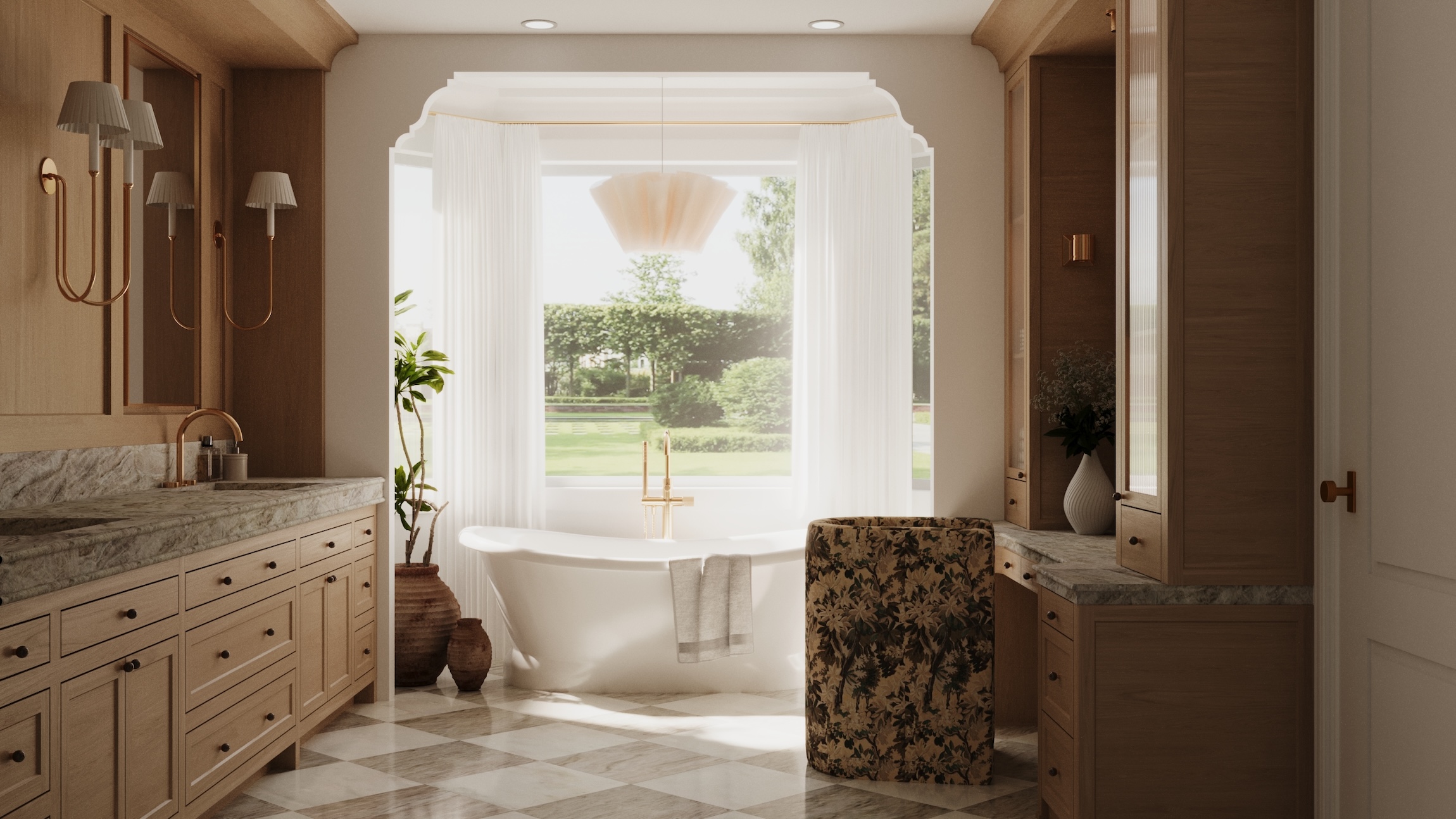 Biophilic Bathroom Design Studio Bral