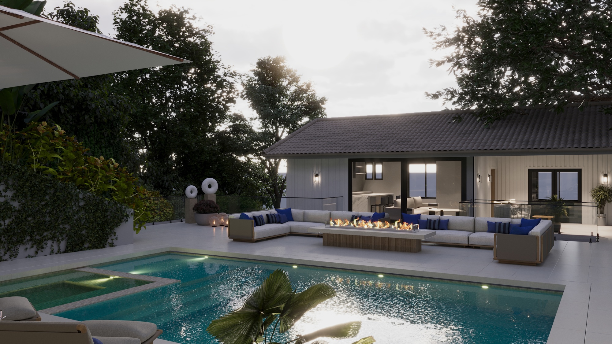 Backyard Pool Design Studio Bral Beverly Hills